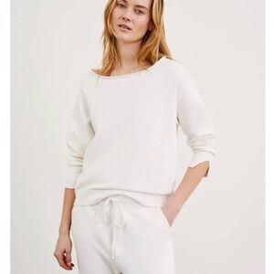 Niki Lotan Cream Luka Sweatshirt